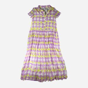 Mimi Liberte by Michel Klein Women's Purple and Green Summer-dresses